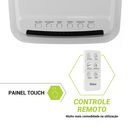 Ver imagem 4 de Climatizador Ar Frio 4 em 1 Controle Umidificador 8 Litros 127V Ventilador 3 Velocidades Filtra