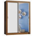 Ver imagem 3 de Guarda-roupa Infantil Madesa Bento 2 Portas de Correr com Espelho 2 Gavetas