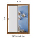 Ver imagem 4 de Guarda-roupa Infantil Madesa Bento 2 Portas de Correr com Espelho 2 Gavetas
