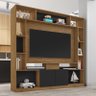 Estante Home Divisor de Ambientes Duo para TV até 50” Freijó/Preto Velluto - PR Móveis - 2