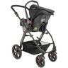 Kit Carrinho Bebê Galaxy Kiddo e Bebê Conforto e Base Vg - 8