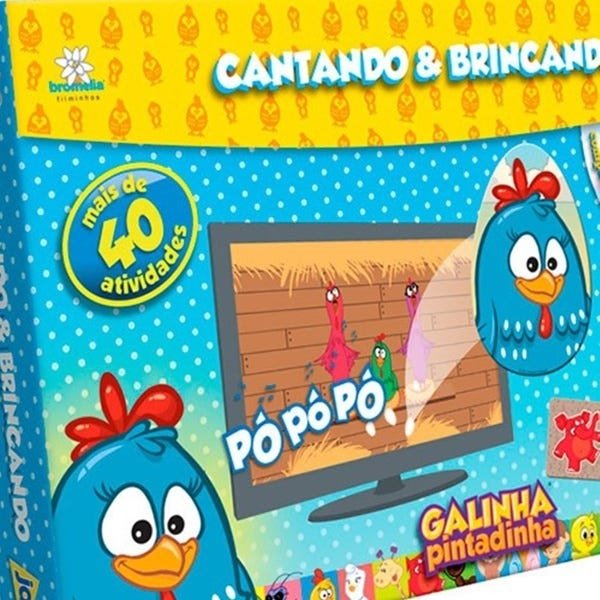 Brinquedo Infantil Tapa Na Mesa Galinha Pintadinha Nig - N/A