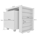 Ver imagem 4 de Rack com Baú Porta Carrinhos e Livreiro Cainã 100% Mdf
