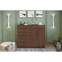 Ver imagem 4 de Cômoda de Quarto Toronto New c/ 2 Portas e 8 Gavetas Branco - Lopas