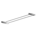Ver imagem 1 de Toalheiro Duplo para Banheiro Escovado Troia Grego Metal 50cm