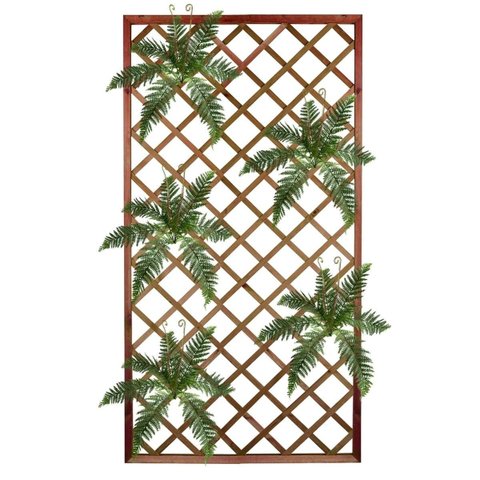 Kit 5 Folhagens Artificiais para Jardim Vertical Interno e Externo