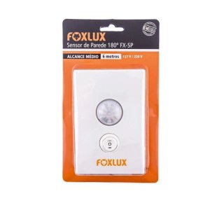 Sensor de Presença 180 de Parede Foxlux