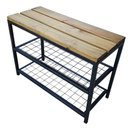 Ver imagem 2 de Sapateira Banco Strassis Design Sd-5001-69 Preta