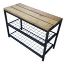 Ver imagem 2 de Sapateira Banco Strassis Design Sd-5001-69 Preta