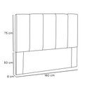 Ver imagem 4 de Cabeceira Arizona Para Cama Box Queen 160 cm Suede - D’Rossi