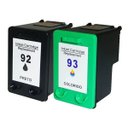 Ver imagem 1 de Kit Cartucho de Tinta Compatível 92 e 93 para HP PSC1510 C3180 C3100 D4100 1507 5440 2570 1510 3180 