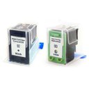 Ver imagem 3 de Kit Cartucho de Tinta Compatível 92 e 93 para HP PSC1510 C3180 C3100 D4100 1507 5440 2570 1510 3180 