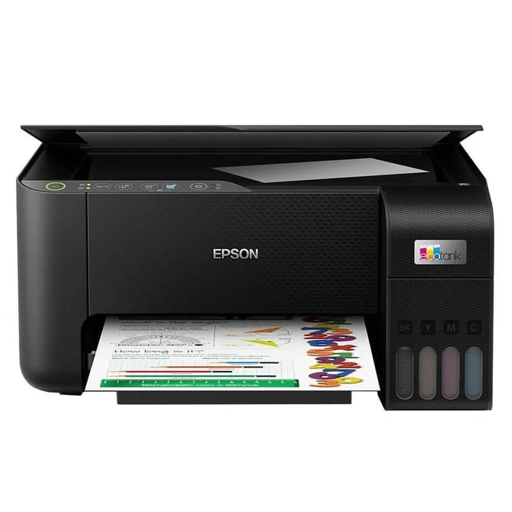 Impressora Multifuncional Ecotank Epson L3250 com Conexão Wi-Fi Preto ...