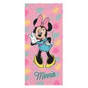 Ver imagem 1 de Toalha Aveludada Estampada Minnie 70cm x 1,40 M com 1 Peca sem Emb.