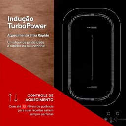 Cooktop de Indução Cinco Bocas Eos Preto 9500w Eci05ep 220v - 7