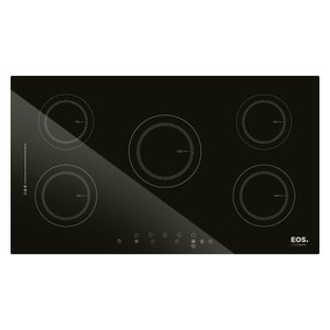 Cooktop de Indução Cinco Bocas Eos Preto 9500w Eci05ep 220v