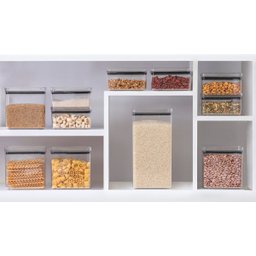 Pote Hermético Retangular Empilhável 580ML - 6