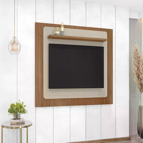 Painel Monaco 180 Cm Cor:cedro/off White