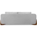 Ver imagem 5 de Sofa Jolie 2 Lugares 160cm Pes Boomerang Linho 211 Grigio Ezz Grigio