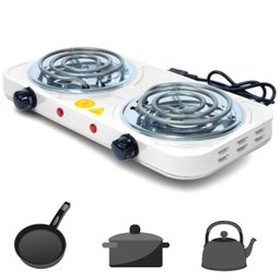 Fogão Elétrico 2 Bocas Portátil Espiral 2000w Fogareiro 220v - 4