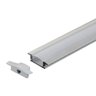 Perfil Embutir Alumínio 24.5x7mm 1 Metro + Fita 120 Led/metro 6000k + Fonte 2a - 1