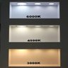Perfil Embutir Alumínio Branco 66x13mm 1 Metro + 2 Metros Fita 120 Leds/metro 4000k + Fonte 2a - 4