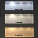 Ver imagem 4 de Perfil Sobrepor Canto Alumínio Branco 15.7x15.7mm Difusor Oval 1 Metro + Fita 120 Leds/metro 4000k +