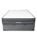 Ver imagem 7 de Cama Box Baú Ortobom Núvia Airtech Superpocket Casal Colchão Cinza