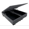 Cama Baú Queen 1,58 X 1,98 Tampo e Box Bipartidos C/ 4 Articulações Blindada Profundidade 30cm Diver - 1