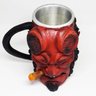 Caneca 3D Hellboy Super Realista Herói Bastante Incomum - 4