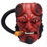 Caneca 3D Hellboy Super Realista Herói Bastante Incomum - 2