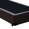 Cama Box Solteiro Marrom com Colchão Molas Abrace Tripower Americanflex (26x88x188) - 7