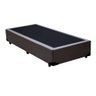 Cama Box Solteiro Marrom com Colchão Molas Abrace Tripower Americanflex (26x88x188) - 6