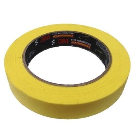 Fita Crepe Automotiva de Alta Performance - 18mm X 50 Metros - 3m