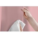 Ver imagem 3 de Cortina Corta Luz 2,00M x 1,80M 100% Blackout PVC Rosa para Sala ou Quarto para Varão Simples