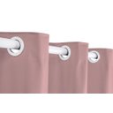 Ver imagem 4 de Cortina Corta Luz 2,00M x 1,80M 100% Blackout PVC Rosa para Sala ou Quarto para Varão Simples