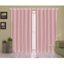 Ver imagem 1 de Cortina Corta Luz 2,00M x 1,80M 100% Blackout PVC Rosa para Sala ou Quarto para Varão Simples