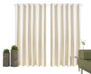 Ver imagem 2 de Cortina Corta Luz 2,50M x 2,20M 100% Blackout PVC Palha para Sala ou Quarto para Varão Simples
