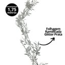 Ver imagem 2 de Galho Folhagem Ramificado Glitter Prata Natal 1,75 Metros - Art Christmas