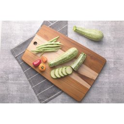 Fsc Tábua Retangular Tramontina Kitchen em Madeira Teca 34x23 Cm - 3