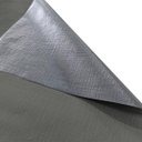 Ver imagem 5 de Cortina Corta Luz 3,00M x 1,80M 100% Blackout PVC Cinza para Sala ou Quarto para Varão Simples