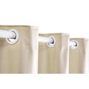 Ver imagem 4 de Cortina Corta Luz 3,00M x 1,80M 100% Blackout PVC Palha para Sala ou Quarto para Varão Simples