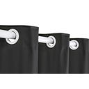 Ver imagem 4 de Cortina Corta Luz 3,00M x 1,80M 100% Blackout PVC Preta para Sala ou Quarto para Varão Simples