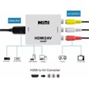 Ver imagem 5 de Adaptador Conversor Hdmi Para Av 3 Rca Audio Video Tv Box