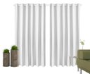 Ver imagem 2 de Cortina Corta Luz 3,00M x 2,50M 100% Blackout PVC Branca para Sala ou Quarto para Varão Simples