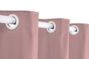 Ver imagem 4 de Cortina Corta Luz 3,00M x 2,50M 100% Blackout PVC Rosa para Sala ou Quarto para Varão Simples
