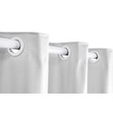 Ver imagem 4 de Cortina Corta Luz 3,00M x 2,80M 100% Blackout PVC Branca para Sala ou Quarto para Varão Simples