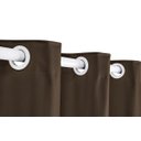 Ver imagem 4 de Cortina Corta Luz 3,00M x 2,80M 100% Blackout PVC Tabaco para Sala ou Quarto para Varão Simples