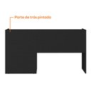 Ver imagem 6 de Mesa Office Notável 2120 Preto Tx