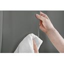 Ver imagem 3 de Cortina Corta Luz 4,00M x 2,30M 100% Blackout PVC Cinza para Sala ou Quarto para Varão Simples